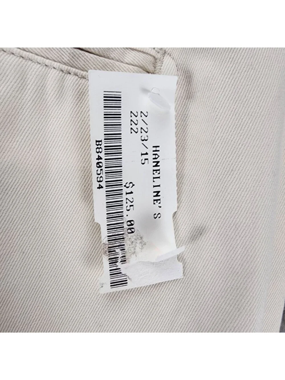 Peter Millar Pants Mens 40x36 Beige Pima Cotton High Rise Sport *NWD Read*